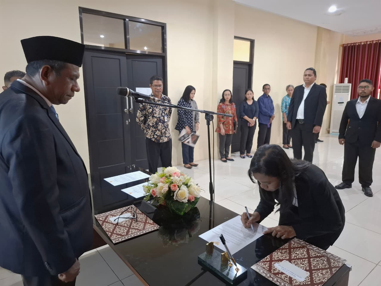 perperkuat tata kelola akademik, rektor lantik sejumlah pimpinan Program Studi baru