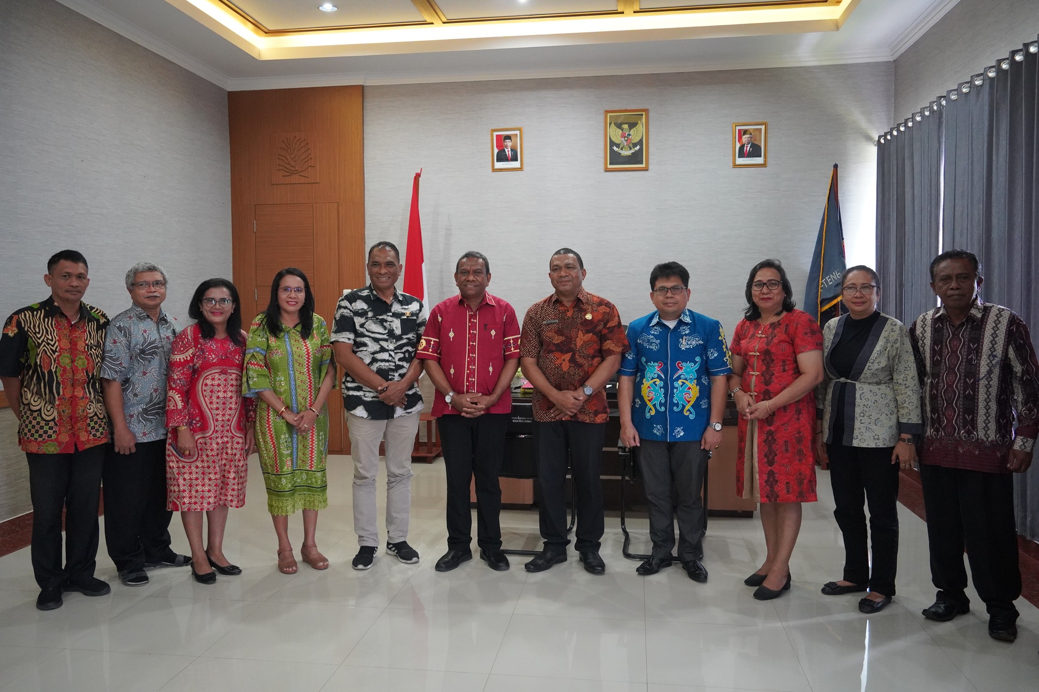Rektor dan Pimpinan IAKN Ambon Audiensi dengan Pemerintah Daerah Maluku Tengah