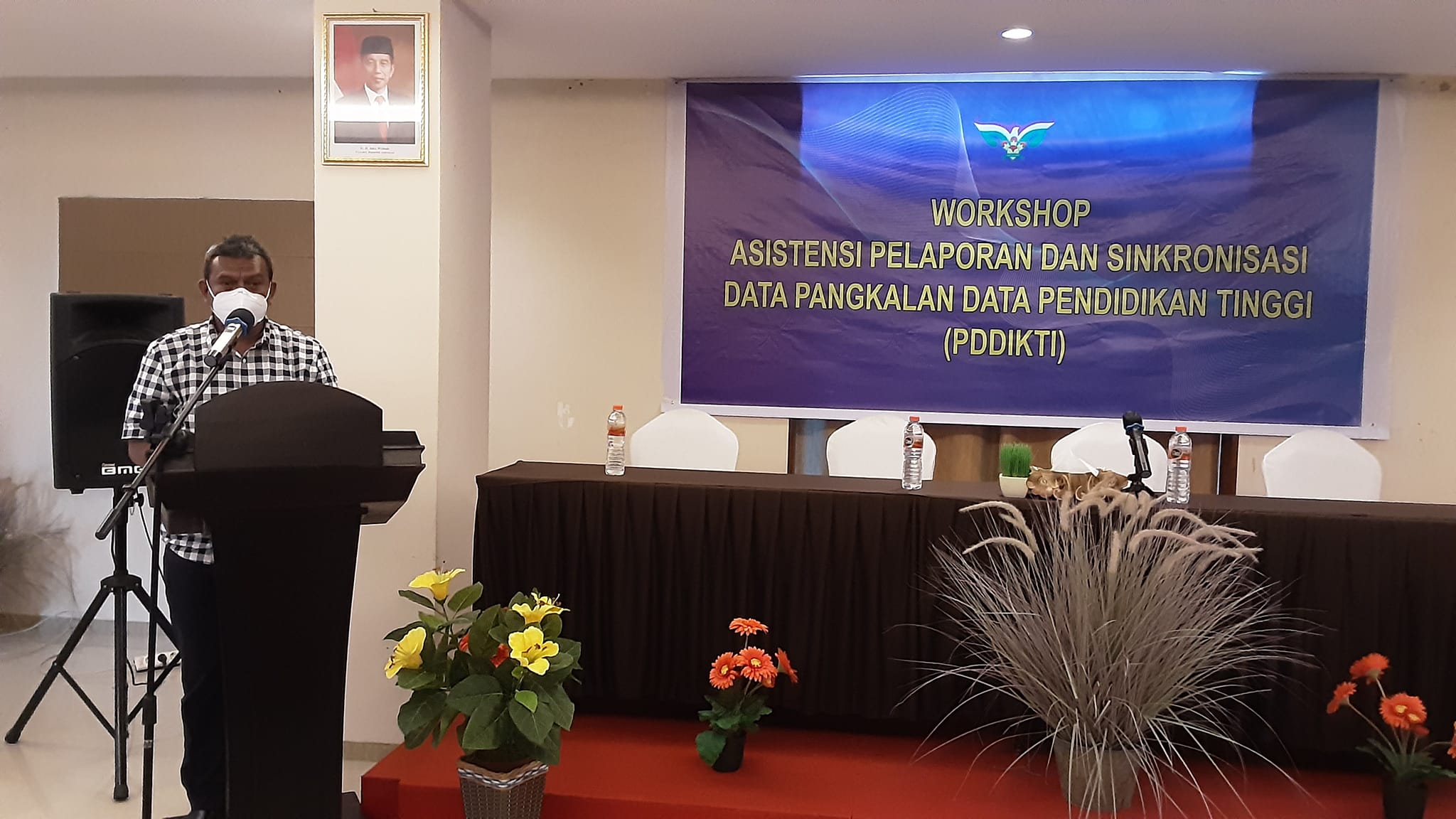 Workshop Asistensi Pelapororan Dan Sinkronisasi Data Pangkalan Data Pendidikan Tinggi (PDDIKTI) digelar IAKN Ambon