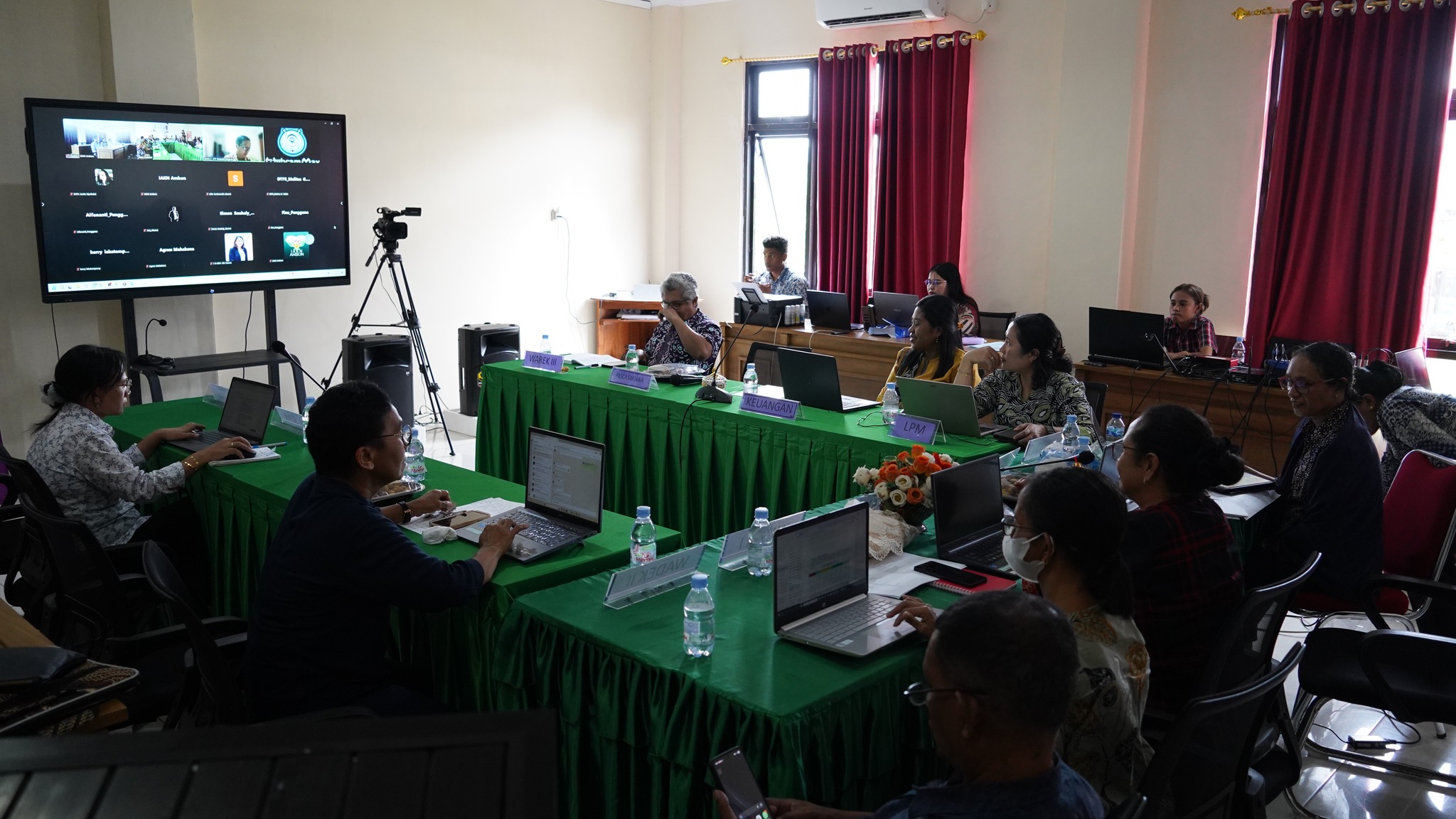 Tingkatkan Kualitas Mutu, Program Studi Pastoral Konseling FISK IAKN Ambon Jalani Asesmen Lapangan BAN-PT Selama Dua Hari