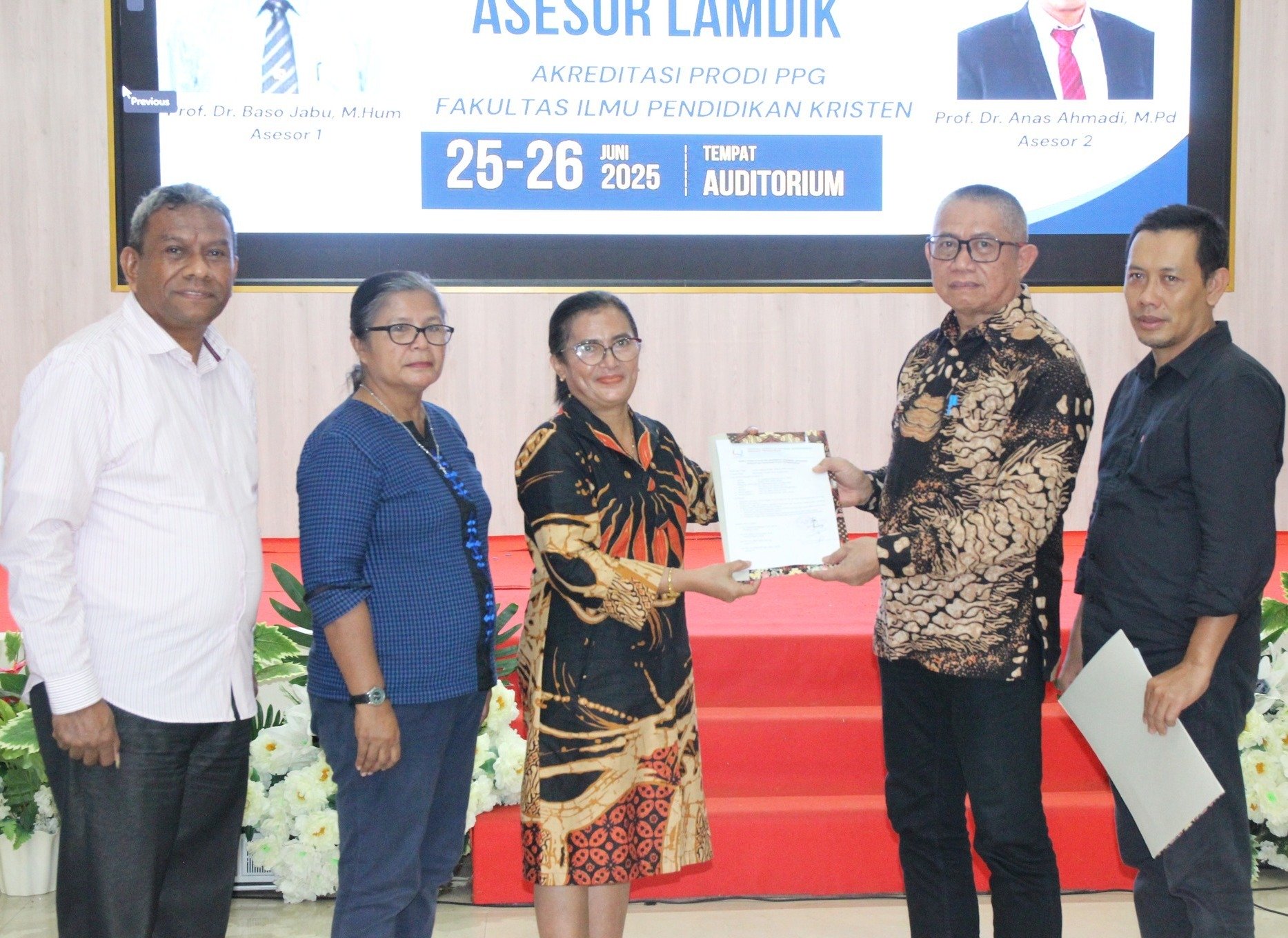 Asesmen Lapangan program profesi Resmi ditutup, Rektor Tegaskan Komitmen Peningkatan Mutu Pendidikan