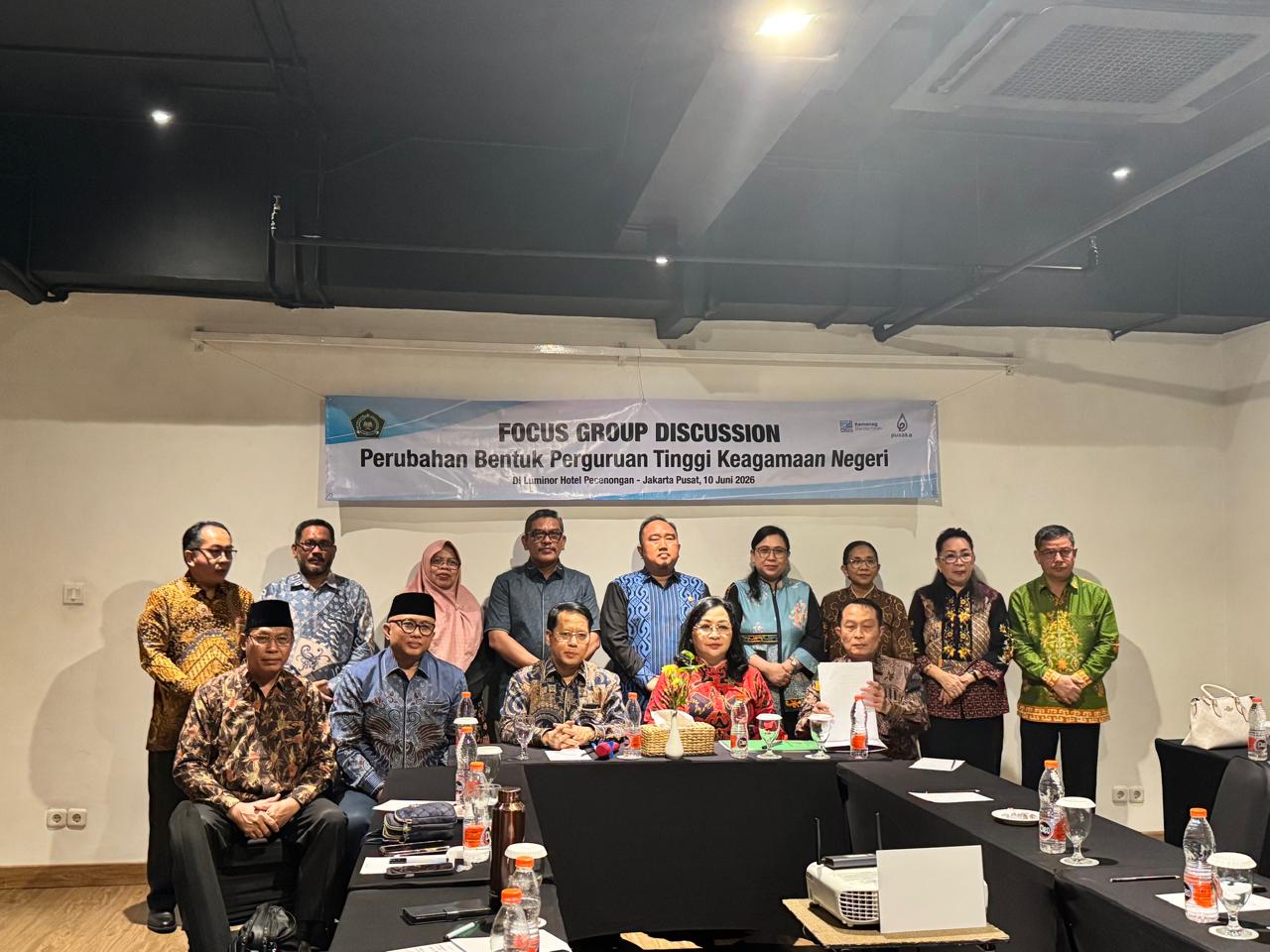 Rektor IAKN Ambon Ikuti FGD Bersama KemenPANRB dan Kementerian Agama Bahas Transformasi Kelembagaan PTKN