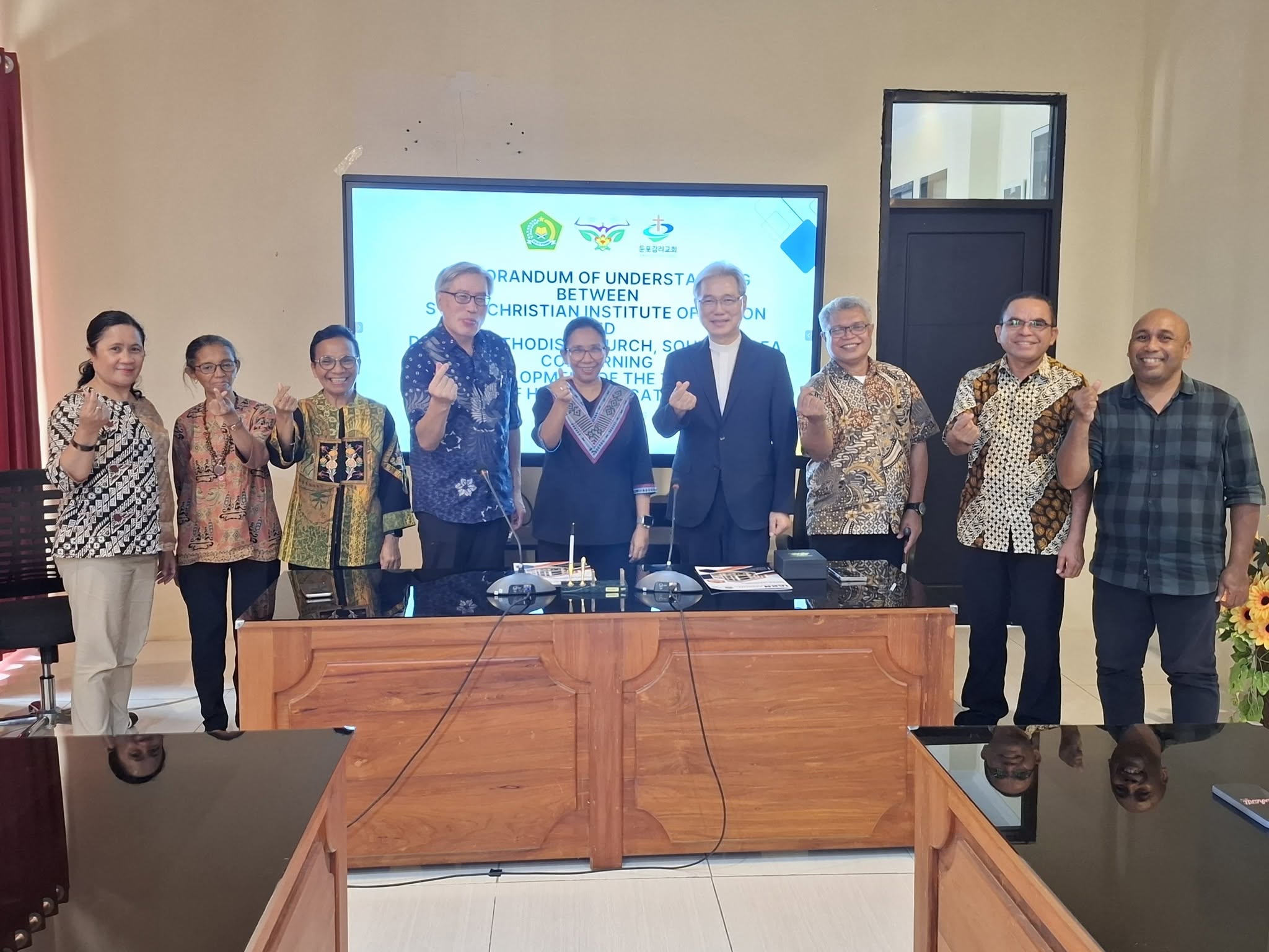 IAKN Ambon dan Gereja Metodis Dunpo Korea Selatan Jalin Kerja Sama Pengembangan Tridharma Perguruan Tinggi