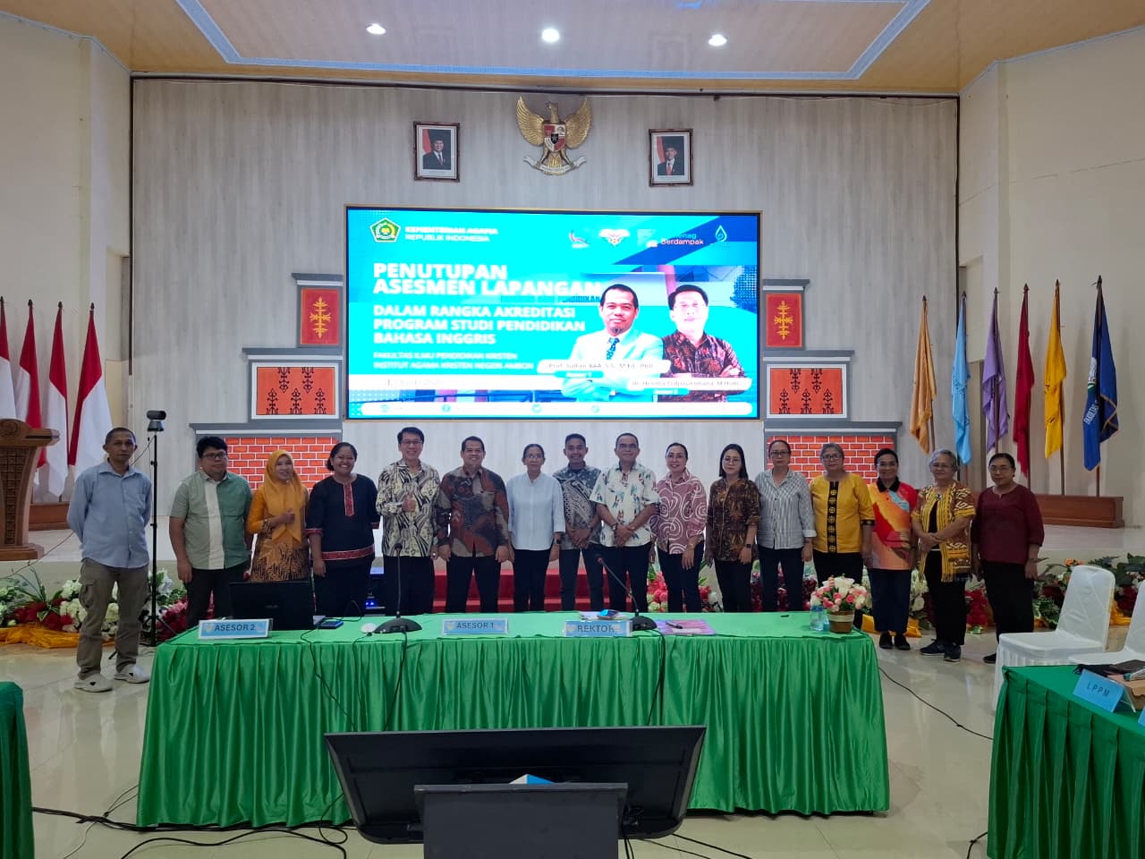 Asesmen Lapangan PBI IAKN Ambon Ditutup, Asesor Tekankan Budaya Mutu Berkelanjutan