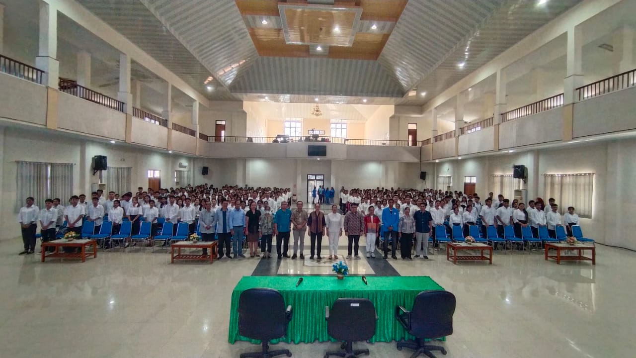 Pra-PKKMB IAKN Ambon Resmi Dibuka, 605 Mahasiswa Baru Dibekali Sistem Akademik Digital
