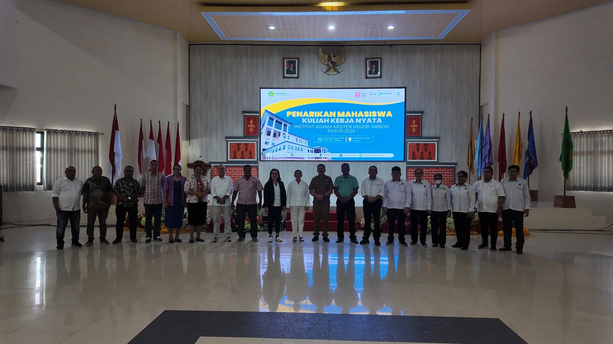 Mahasiswa KKN IAKN Ambon Resmi Ditarik, Rektor Tekankan Pengabdian Harus Berdampak bagi Masyarakat
