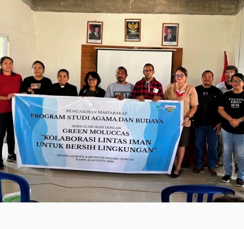 Sampah Kiriman Laut Jadi Perhatian, IAKN Ambon dan Green Moluccas Gelar Aksi Bersih Lintas Iman di Lilibooi