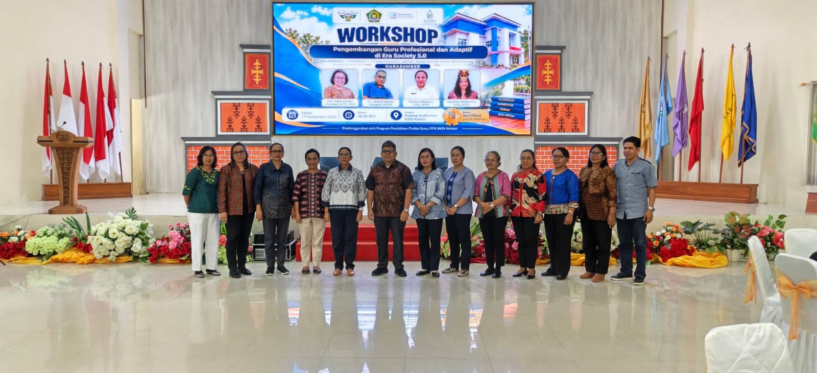 IAKN Ambon Dorong Guru PAK Profesional dan Adaptif Hadapi Era Society 5.0