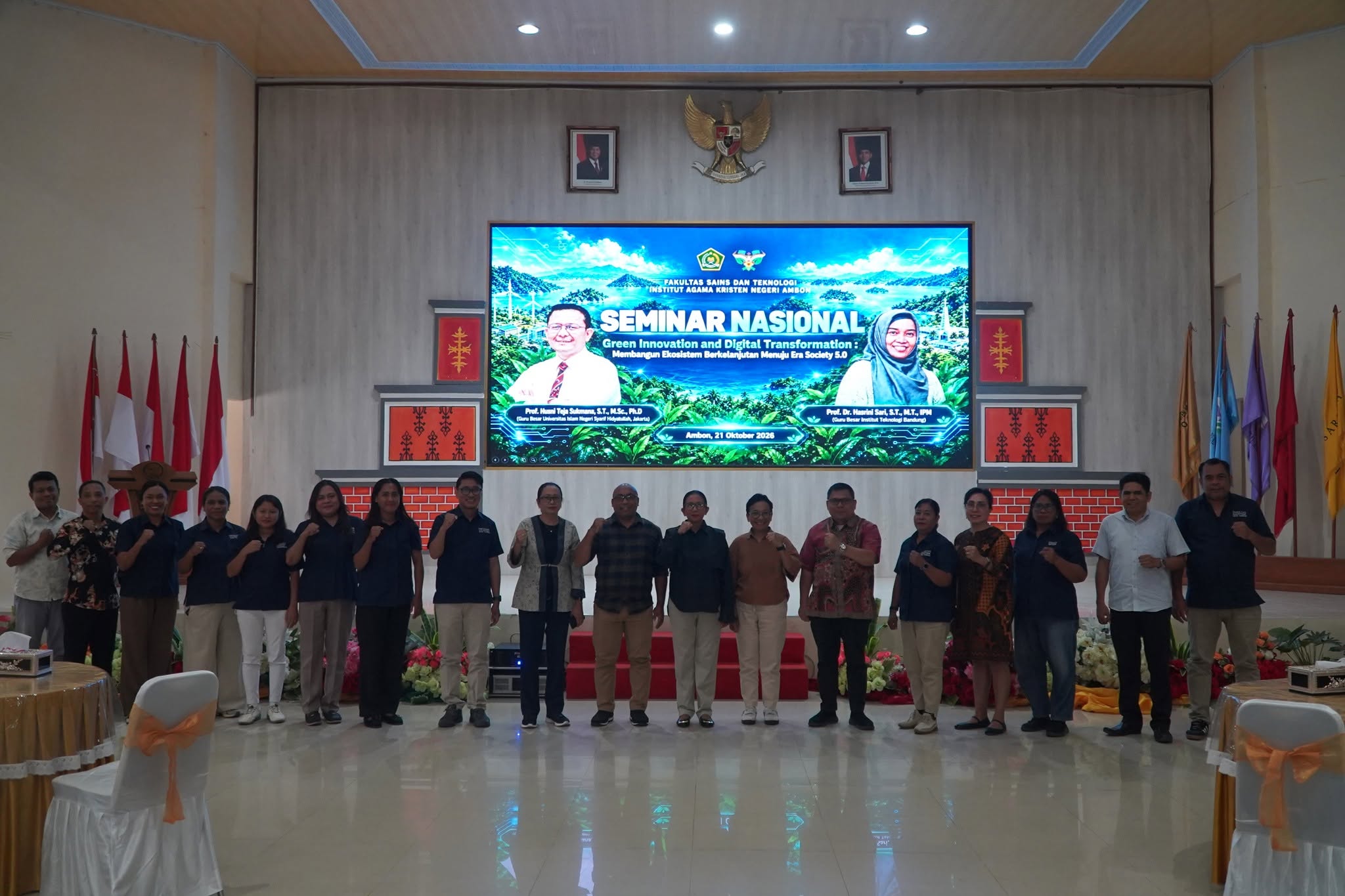 #IAKN Ambon Gelar Seminar Nasional, Inovasi Hijau dan Transformasi Digital Jadi Sorotan#