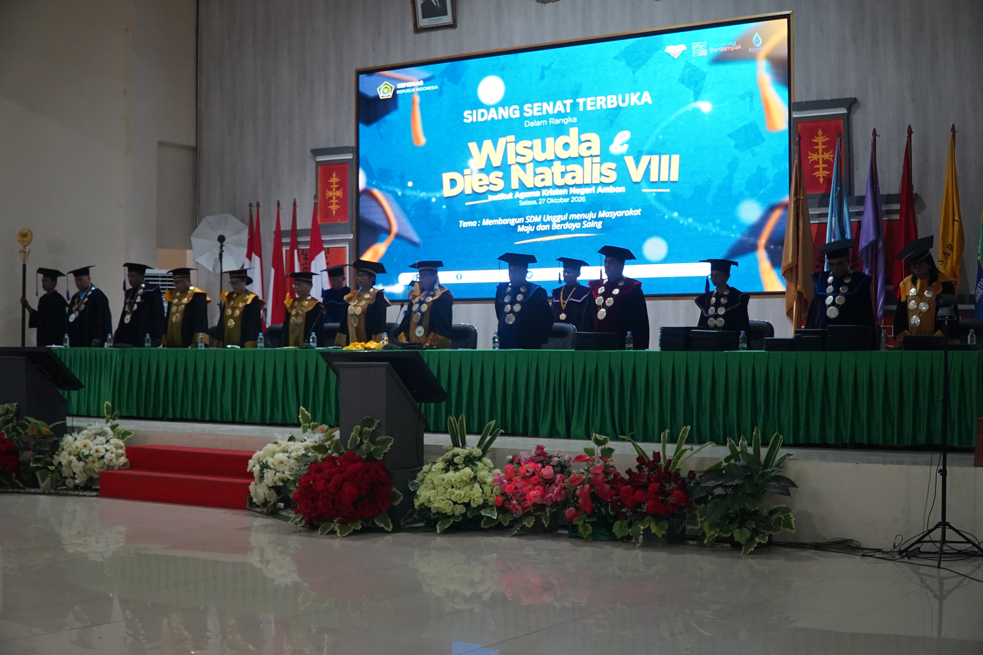 Wisuda 161 Lulusan, IAKN Ambon Didorong Perkuat Mutu Akademik dan Daya Saing Global