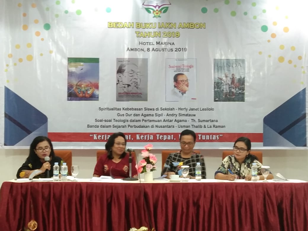 Bedah Buku Tahap II IAKN Ambon