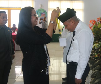 Rektor IAKN Ambon membuka dengan resmi DIKLAT LATSAR bagi CPNS Golongan III dilingkungan Kementerian Agama RI Wilayah Maluku dan Maluku Utara