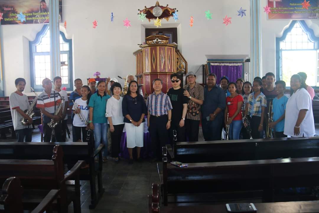 Tour MOKWON UNIVERSITY Korea bersama IAKN Ambon ke Klasis GPM pulau pulau lease
