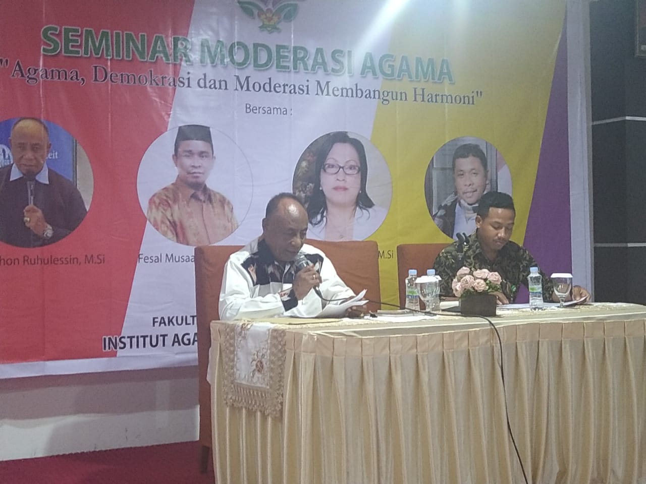 Fakultas Ilmu Sosial Keagamaan menggelar Seminar Moderasi Agama