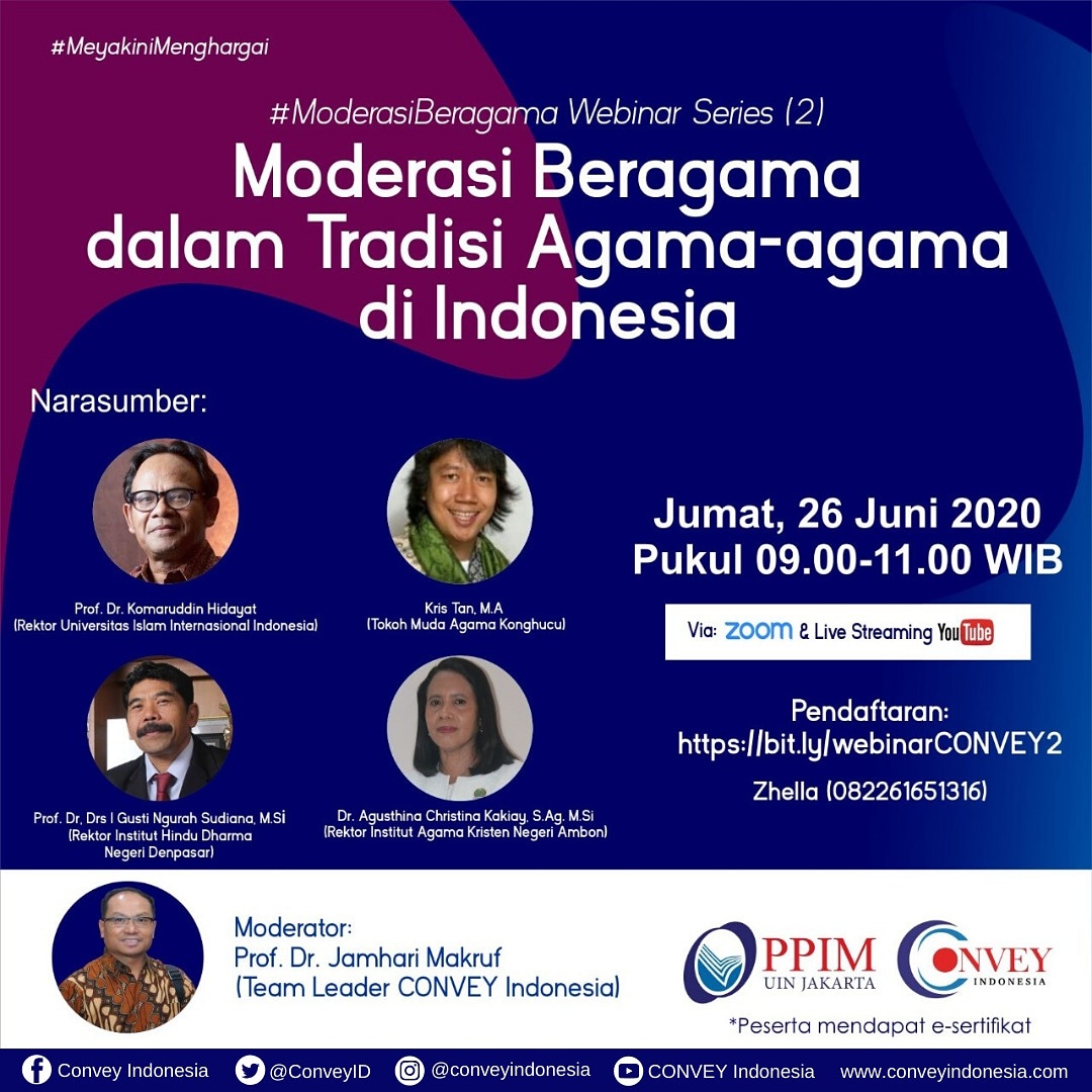 Webinar Series Moderasi Beragama