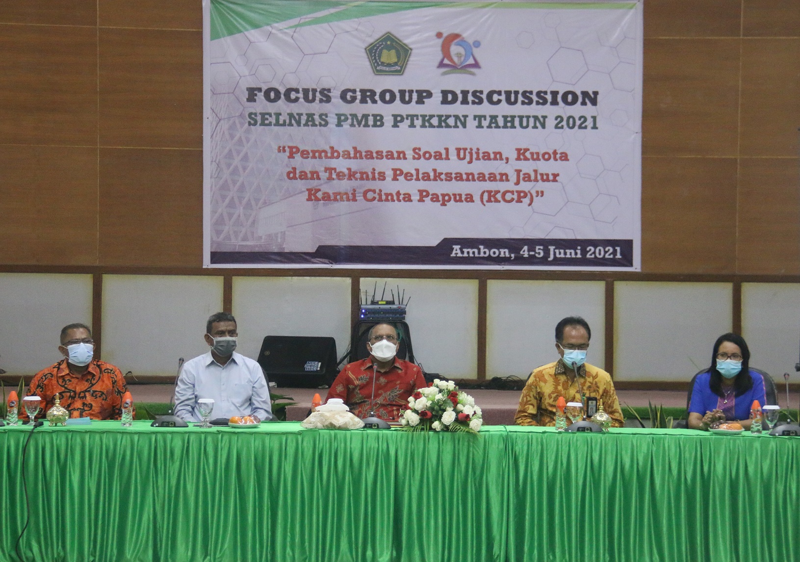 FGD dalam rangka membahas Soal Ujian, Kuota dan Teknis Pelaksanaan Jalur KCP digelar di IAKN Ambon