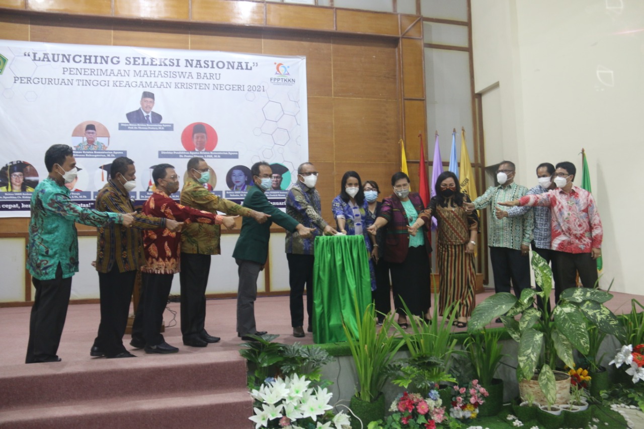 Launching Selnas PMB PTKKN Se-Indonesia 2021 di IAKN Ambon