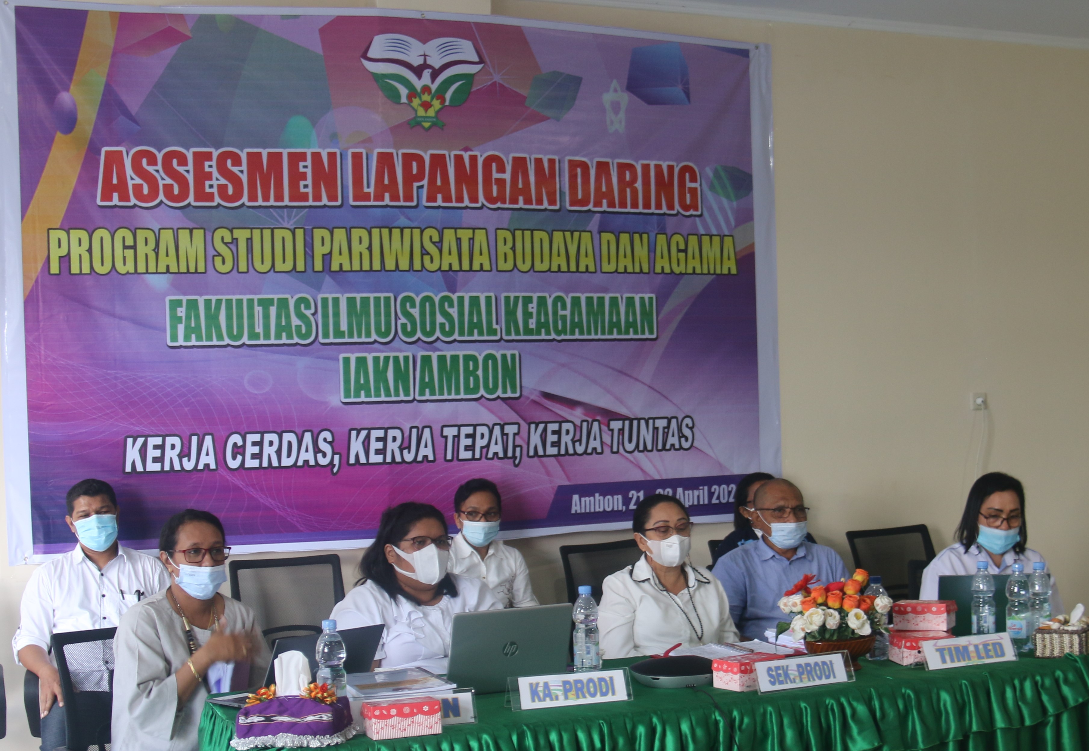 Dengan memenuhi 9 Standar Penilaian, Prodi Pariwisara, Budaya dan Agama Optimis menghadapi AL