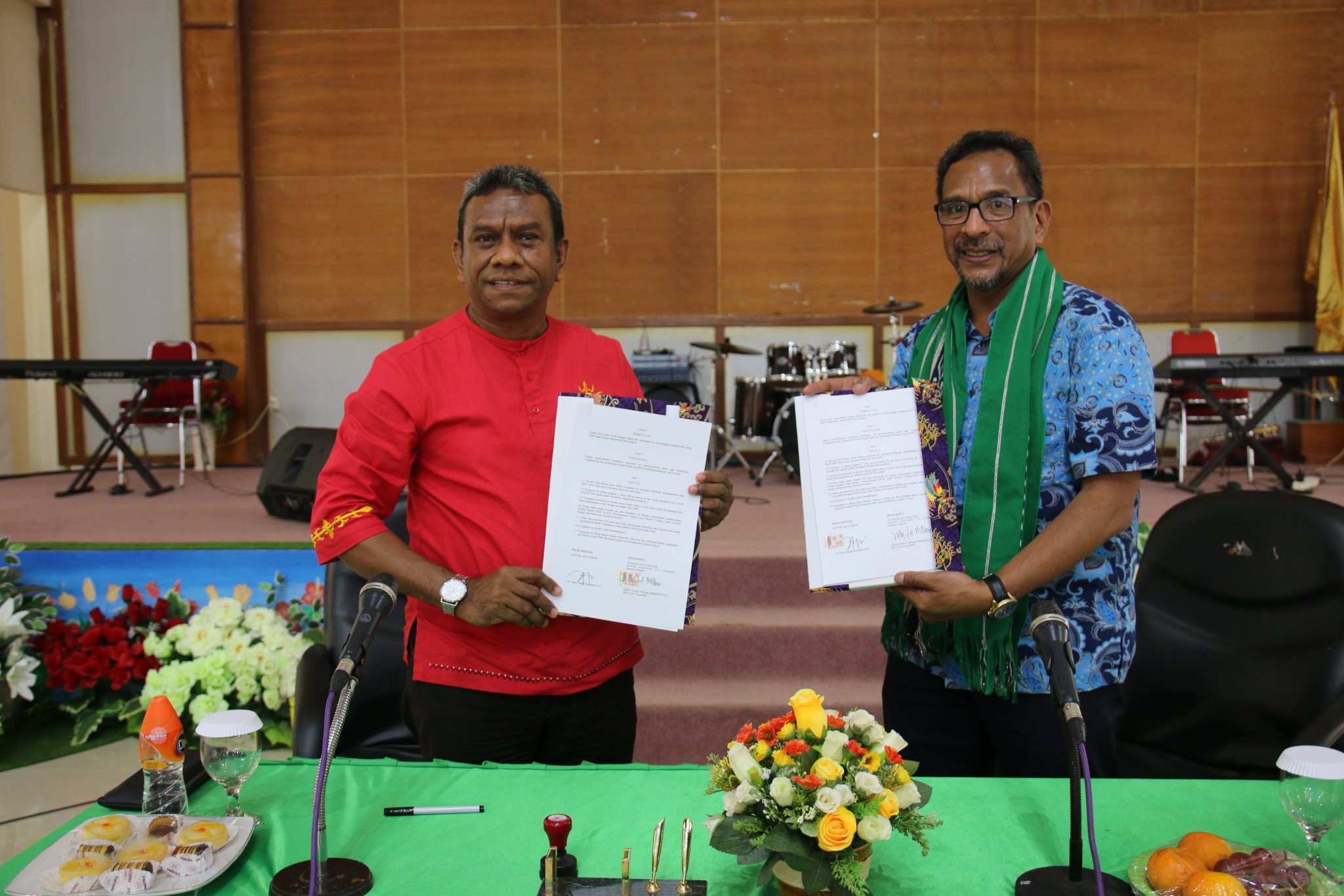 Bahasa basudara C.I.C (Community Interest Company) kunjungi IAKN Ambon