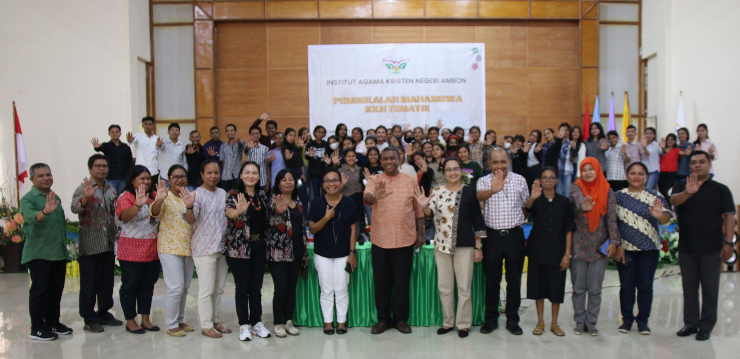 Pembekalan Mahasiswa KKN IAKN Ambon tahun 2022