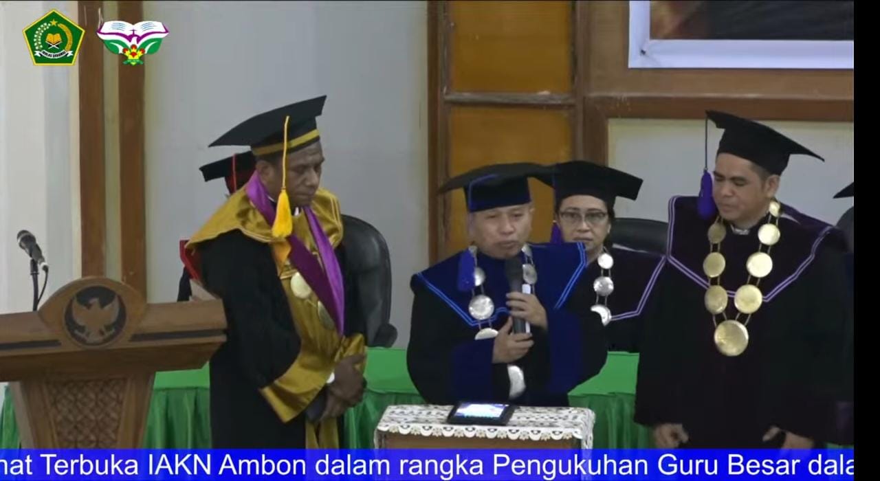Bulan Moderasi Beragama IAKN Ambon, Dicanangkan Oleh SEKJEN KEMENAG RI
