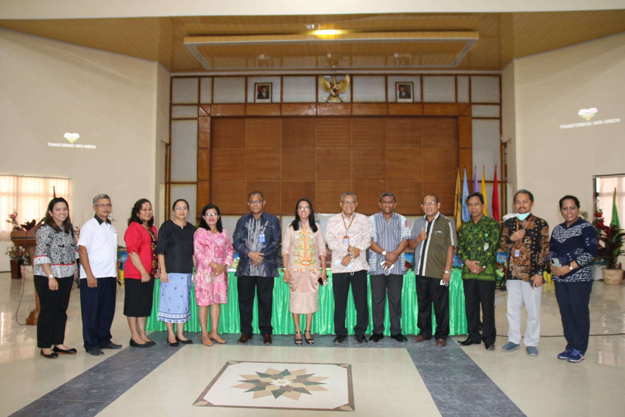 TIM Visitasi KEMENAG RI Tinjau Kesiapan Peningkatan Stasus IAKN jadi UKN Ambon