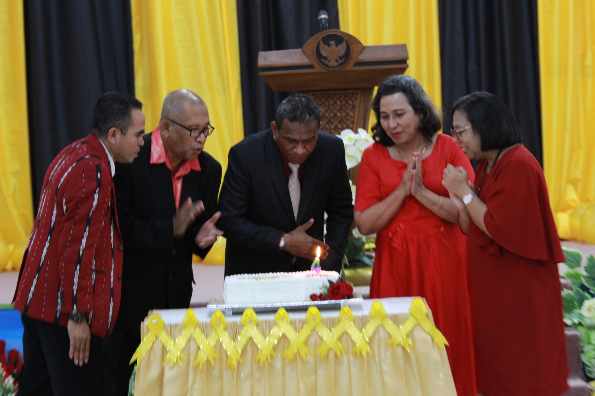 Civitas Akademika IAKN Ambon merayakan Dies Natalis ke-4 penuh hikmat dan sukacita