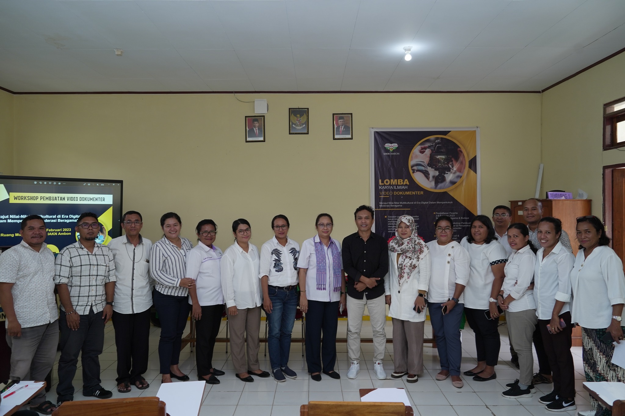 Prodi Agadaya IAKN Ambon gandeng Piet Manuputty sutradara film Tubuh-tubuh Plastik untuk Lomba Video Dokumenter