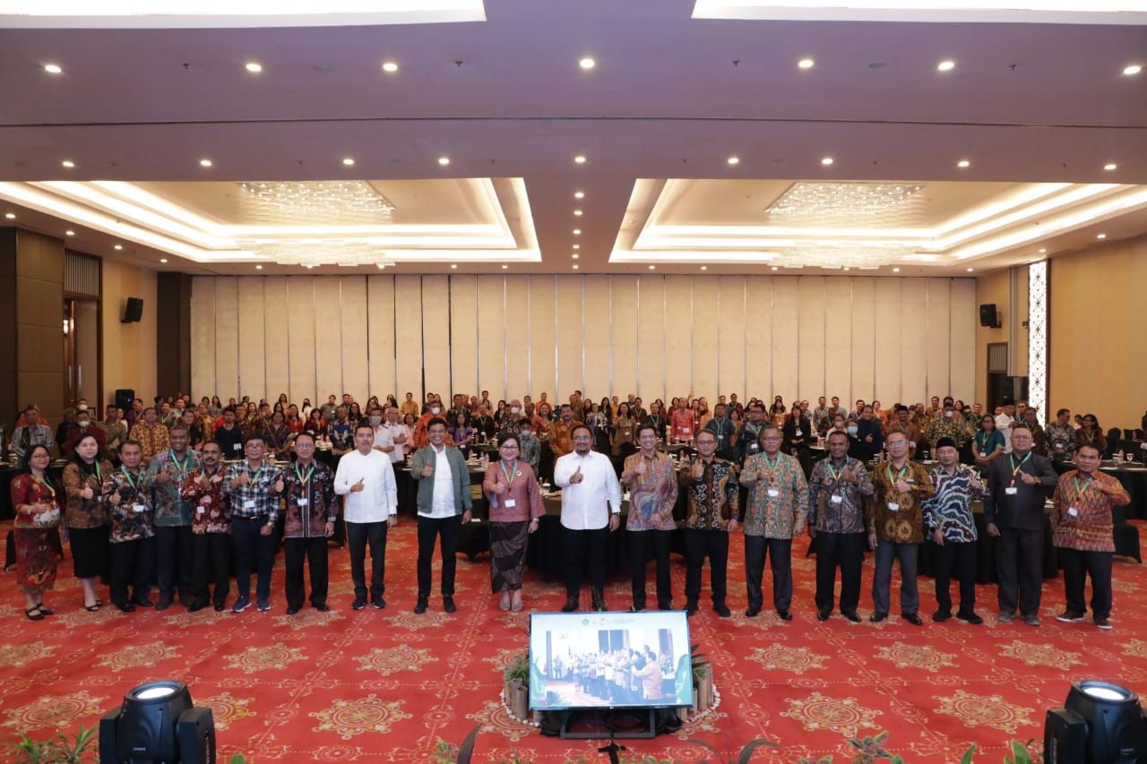 Menag Yaqut Cholil Qoumas buka Rapat Kerja Nasional Ditjen Bimas Kristen Tahun 2023