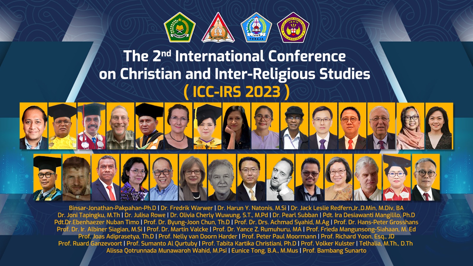 38 Perguruan Tinggi, 2 Sinode dan 2 Yayasan Kristen Ikut Andil dalam Sending Artikel pada Kegiatan The 2nd ICC IRS di IAKN Kupang