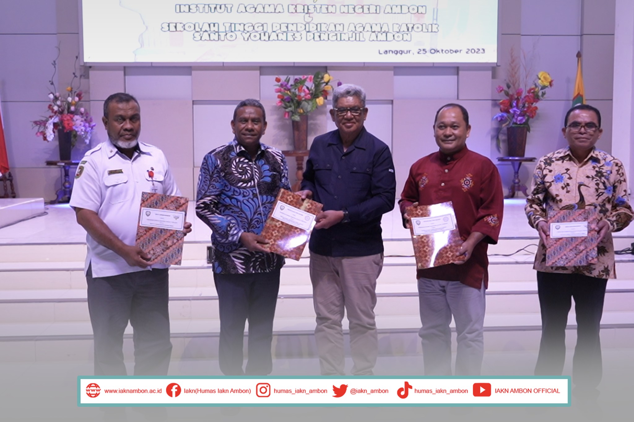 Bupati Maluku Tenggara dan IAKN Ambon Wujudkan Komitmen Membangun SDM di bidang Pendidikan