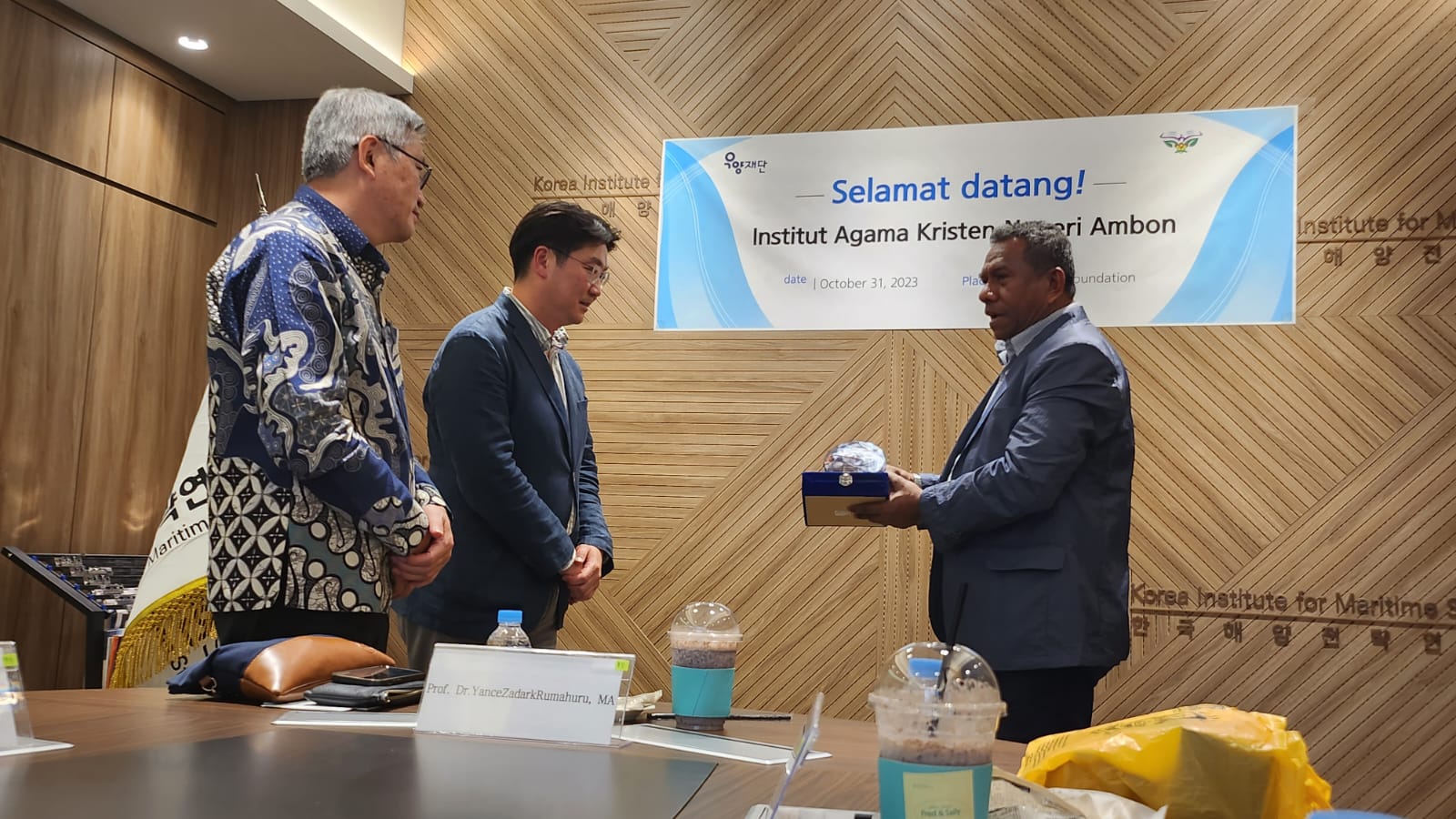 Kolaborasi Internasional antara peneliti IAKN Ambon dengan Wooyang Foundation terlaksana