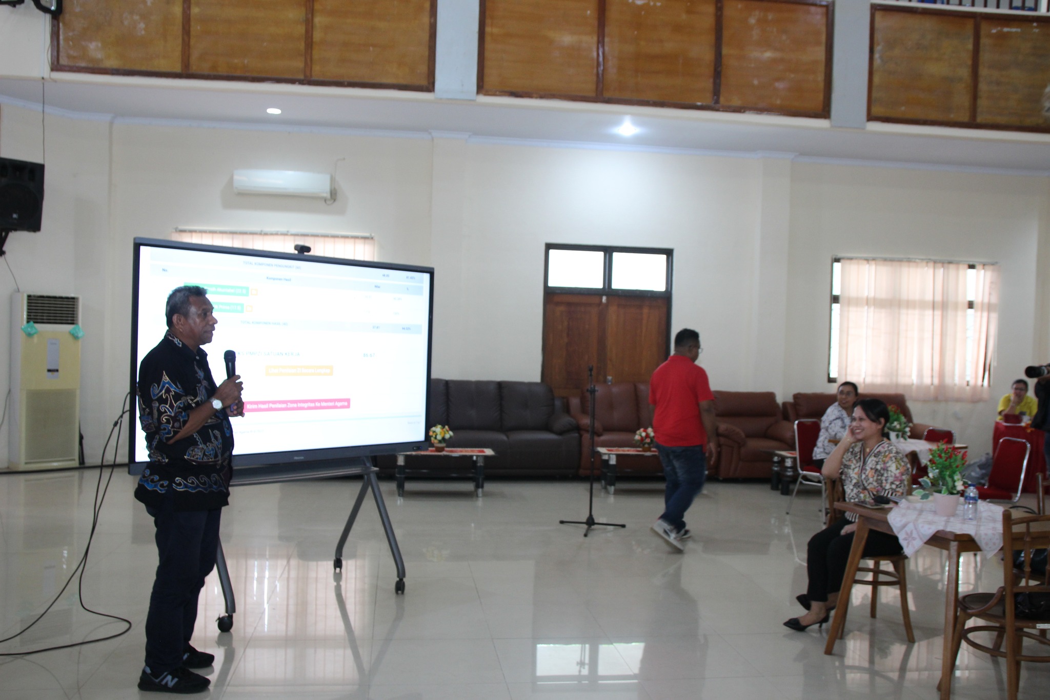 Capaian Peningkatan Signifikan: Rektor IAKN Ambon Submit Penilaian Mandiri Pembangunan Zona Integritas