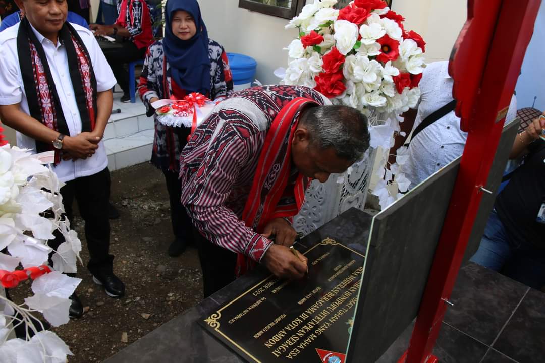 Kelurahan Honipopu Kota Ambon Ditetapkan Sebagai Desa Moderasi Beragama