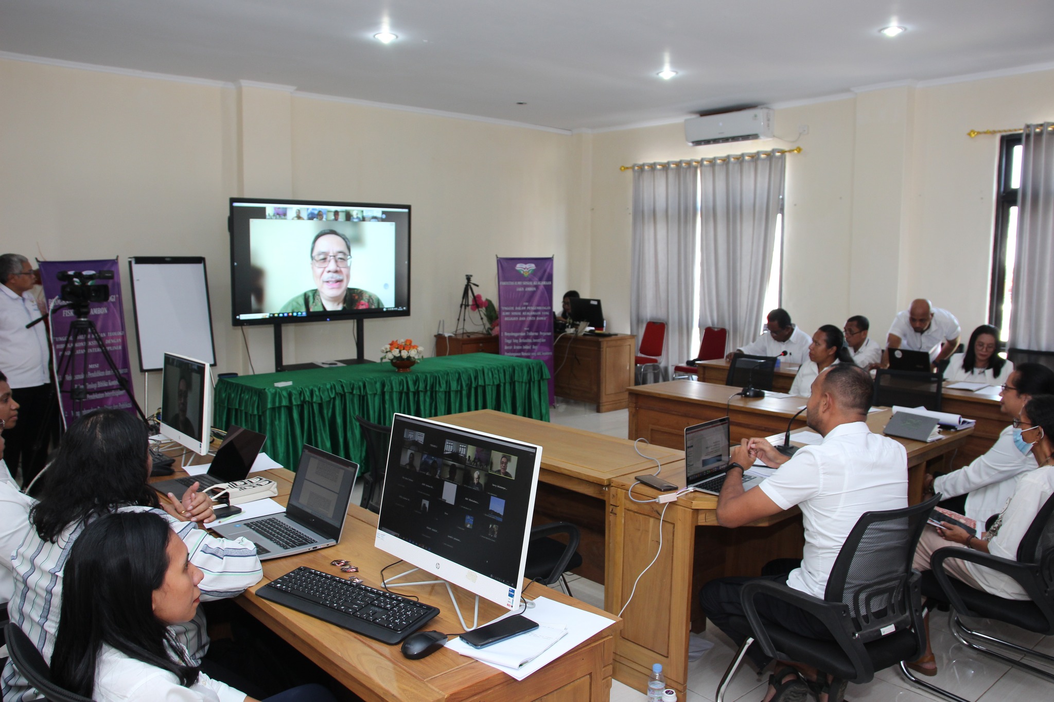 Assessment Lapangan Reakreditasi Program Studi Teologi FISK IAKN Ambon Berlangsung secara Daring