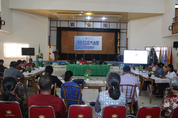 Sertifikasi ISO 21001:2018 Menjadi Langkah Penting Bagi IAKN Ambon