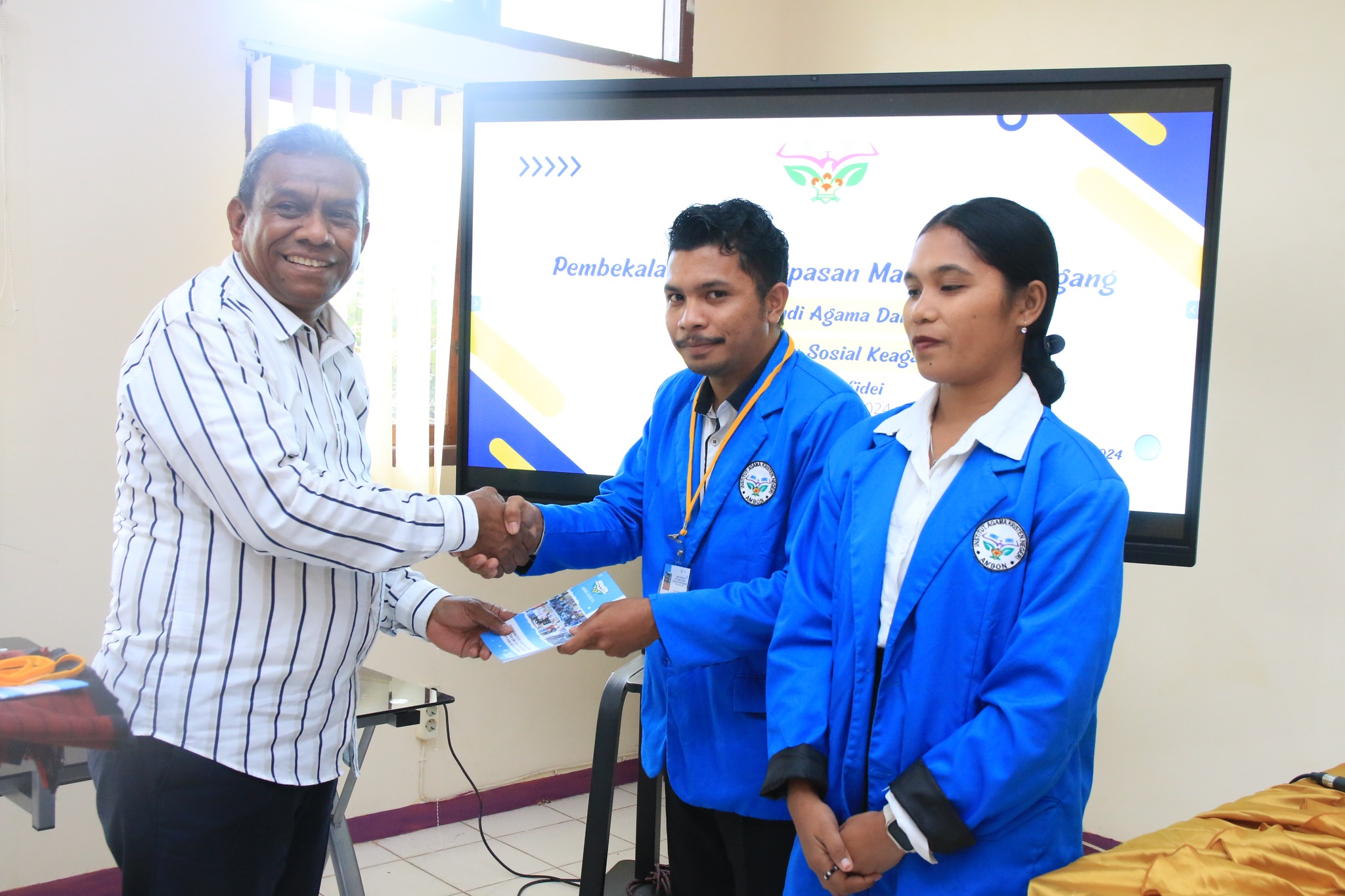 Untuk Keduakalinya Mahasiswa Prodi Agama dan Budaya IAKN Ambon melakukan magang di Jogja