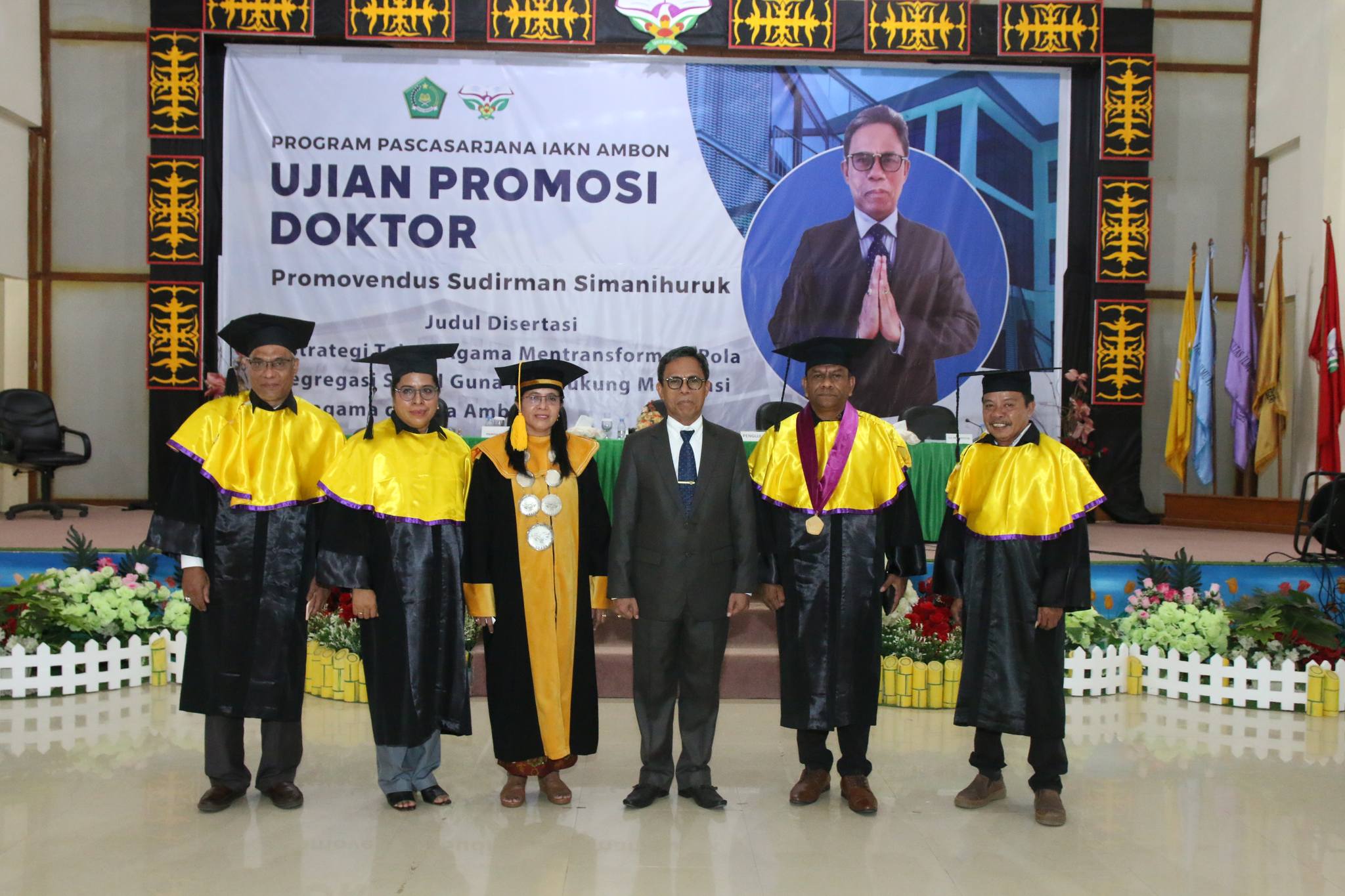 Program Pascasarjana IAKN Ambon Melahirkan Doktor Baru di Bidang Ilmu Pendidikan Agama Kristen