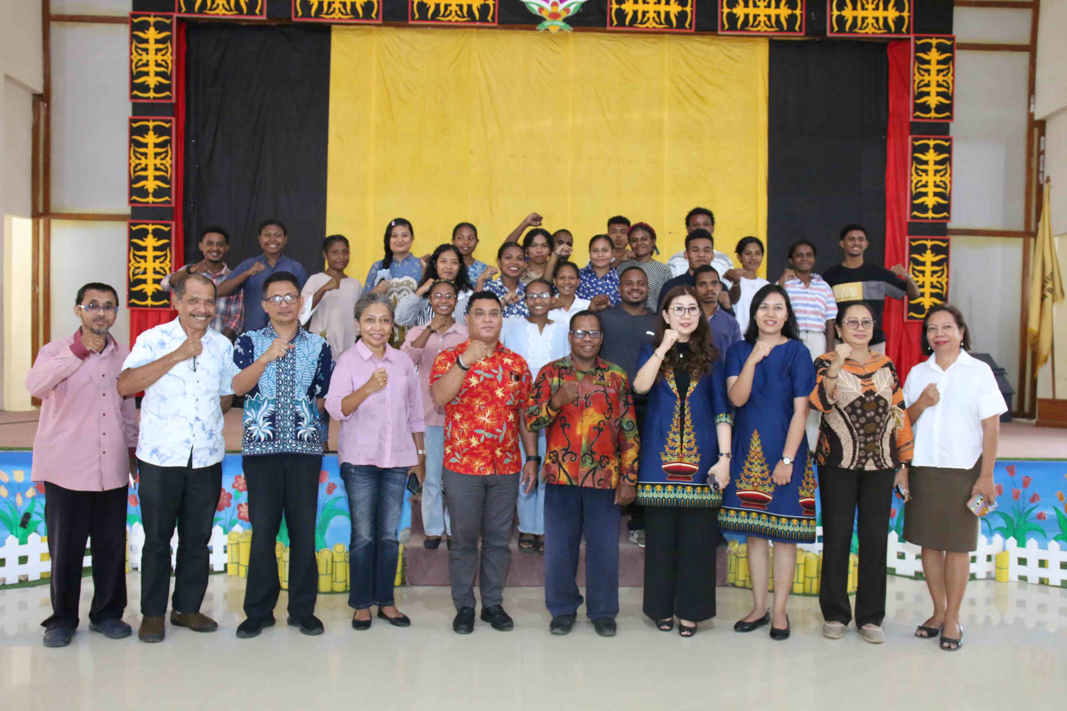 IAKN Ambon Menerima 22 Mahasiswa Penerima Beasiswa Afirmasi Putra-Putri Orang Asli Papua