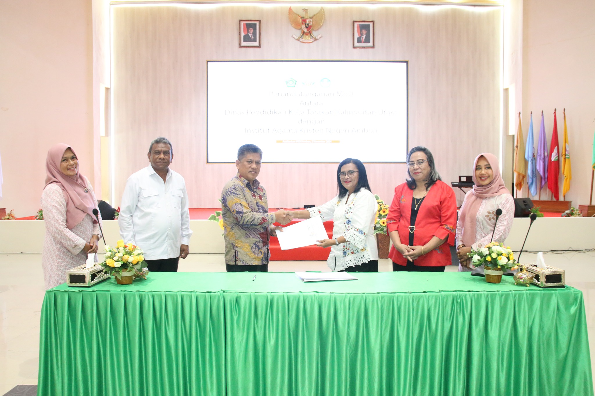 MoU antara Dinas Pendidikan Kota Tarakan, Kalimantan dengan Fakultas Ilmu Pendidikan Kristen IAKN Ambon