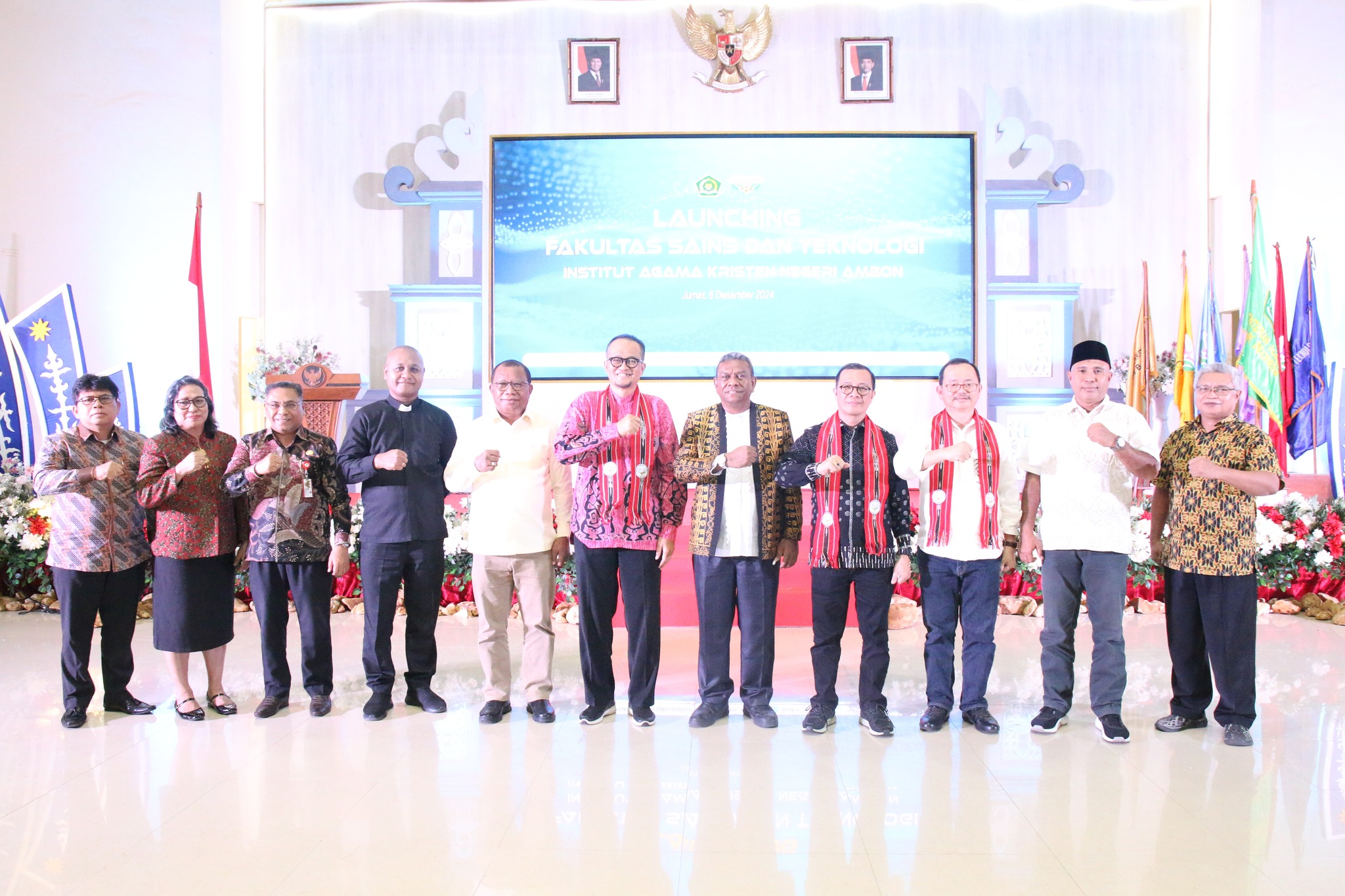 Launching Fakultas Sains dan Teknologi, IAKN Ambon Siap bertransformasi
