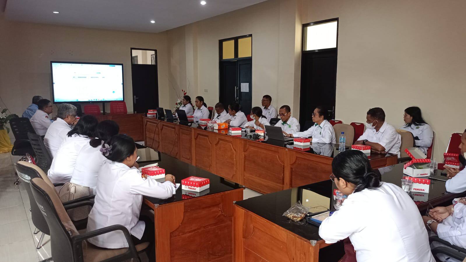 Rektor IAKN Ambon Pimpin Rapat Koordinasi Perencanaan Tahun Anggaran 2025