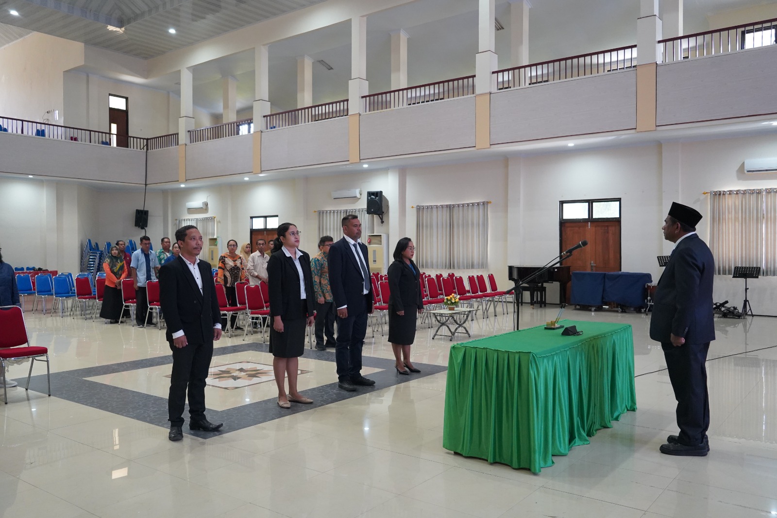 Rektor IAKN Ambon Lantik Pejabat Struktural Baru