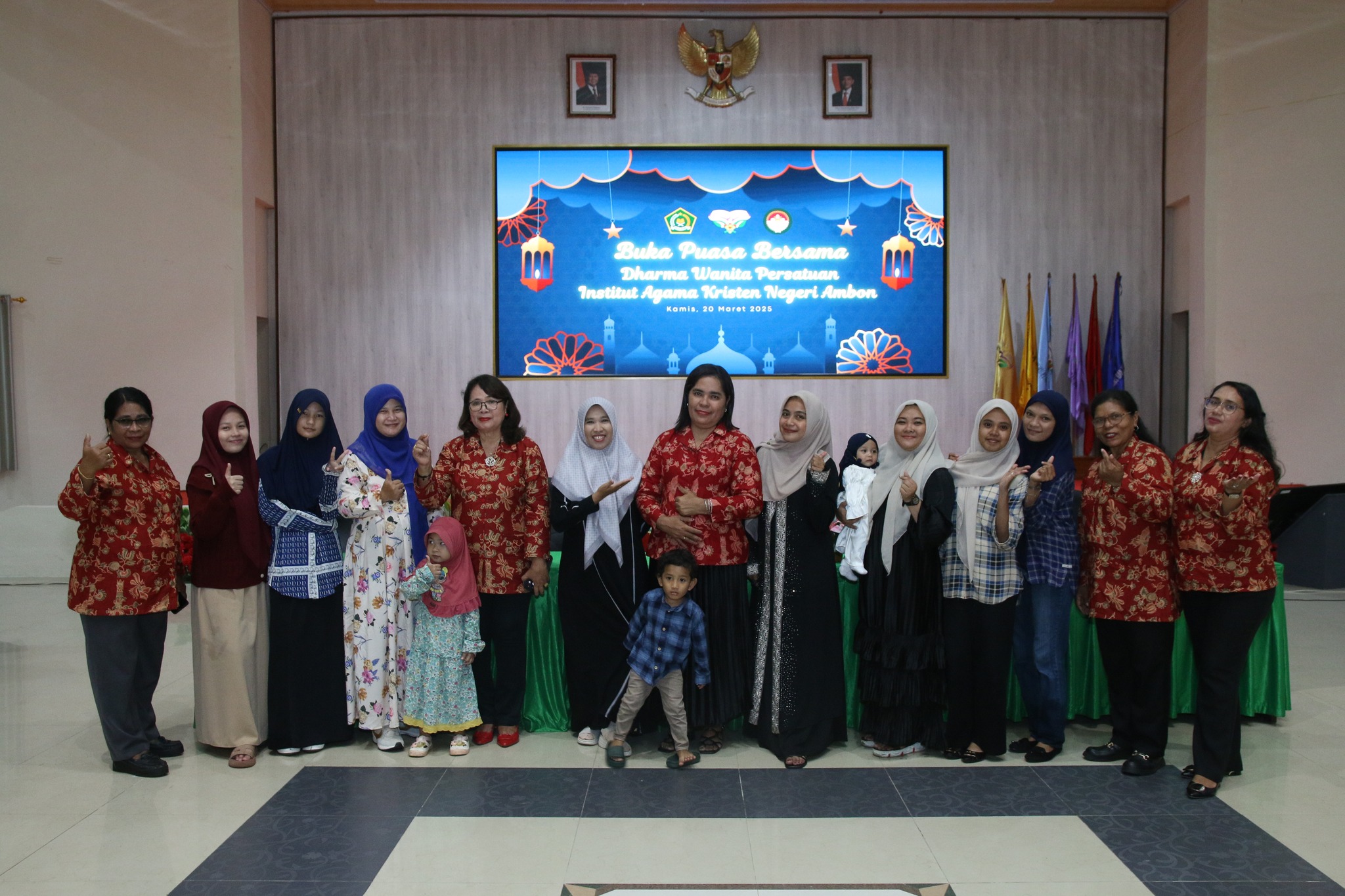 Pasca Pelantikan, DWP IAKN Ambon Gelar Buka Puasa Bersama