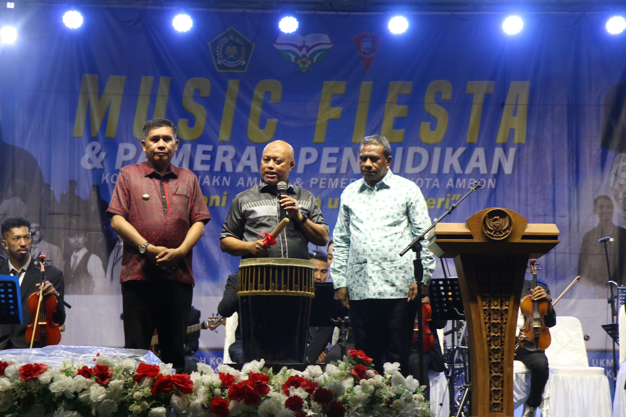 Gubernur Maluku Buka Music Fiesta dan Pameran Pendidikan Kolaborasi IAKN Ambon dan Pemkot Ambon