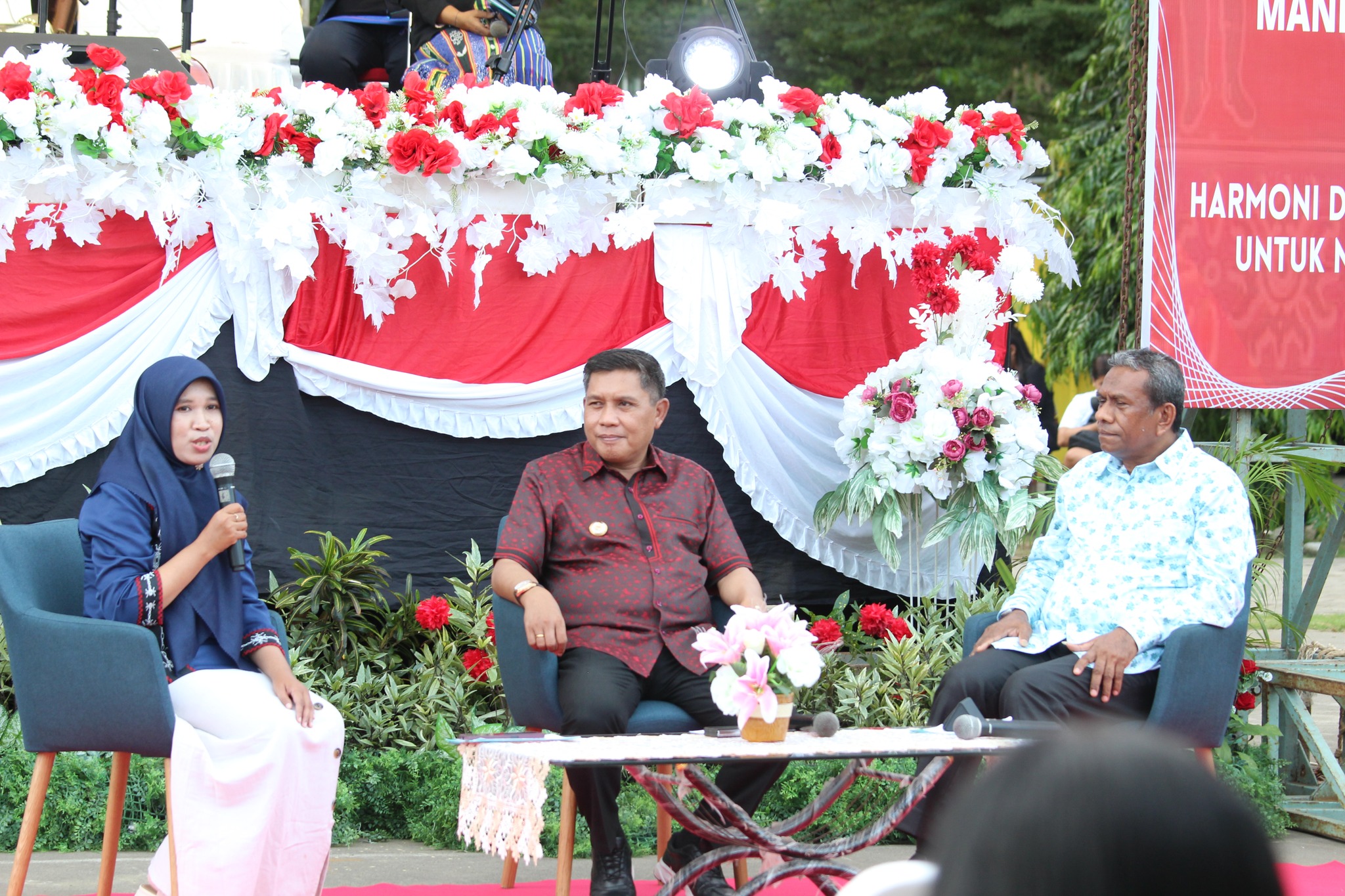 Wali Kota Ambon dan Rektor IAKN Bahas Dampak Ambon City of Music di Talkshow Music Fiesta