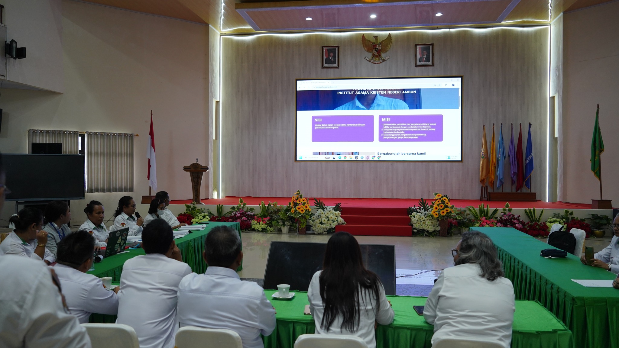 Menjelang Akreditasi, Fakultas Ilmu Sosial Keagamaan IAKN Ambon Gelar Simulasi Pemantapan Dokumen