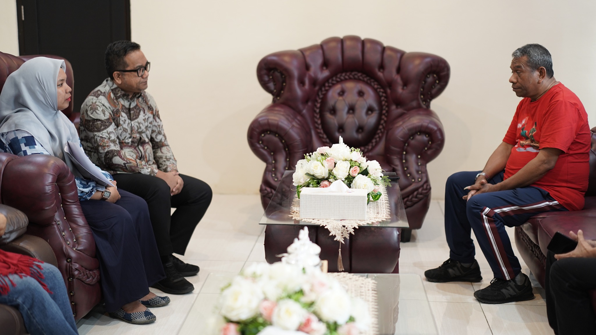 Rektor IAKN Ambon Terima Kunjungan Resmi LPKA Kelas II Ambon untuk Jalin Kerja Sama Pendidikan dan Konseling Anak Binaan