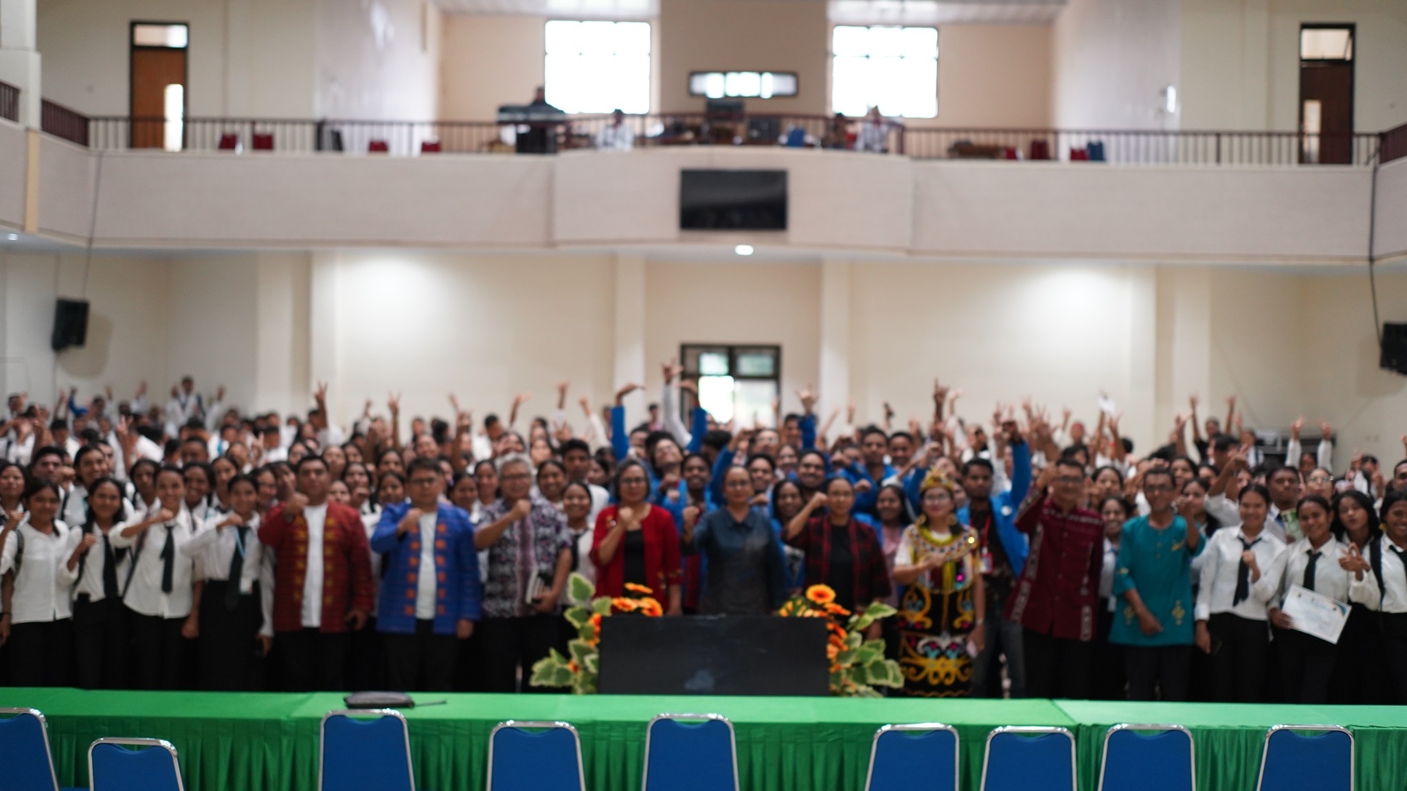 570 Mahasiswa Resmi Menjadi Bagian IAKN Ambon dalam PKKMB 2025,
