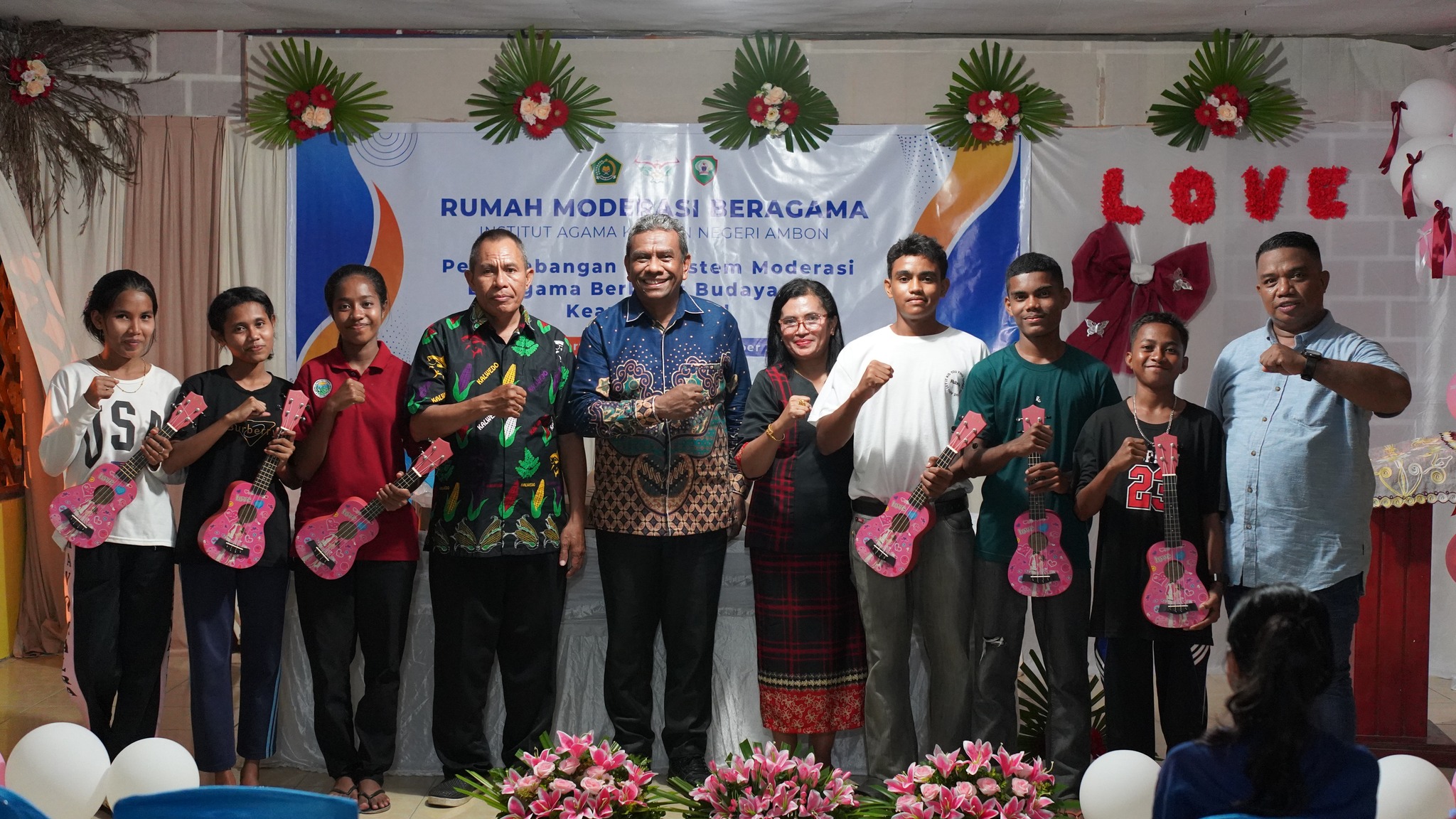 Tepati Janji, IAKN Ambon Support Generasi Muda Ohoidertawun Lewat Musik